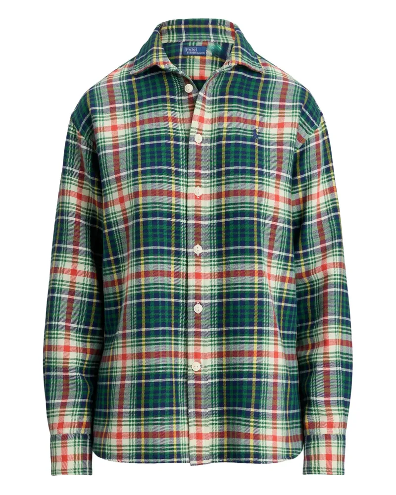Ralph Lauren plaid-pattern cotton shirt - Grün Grün