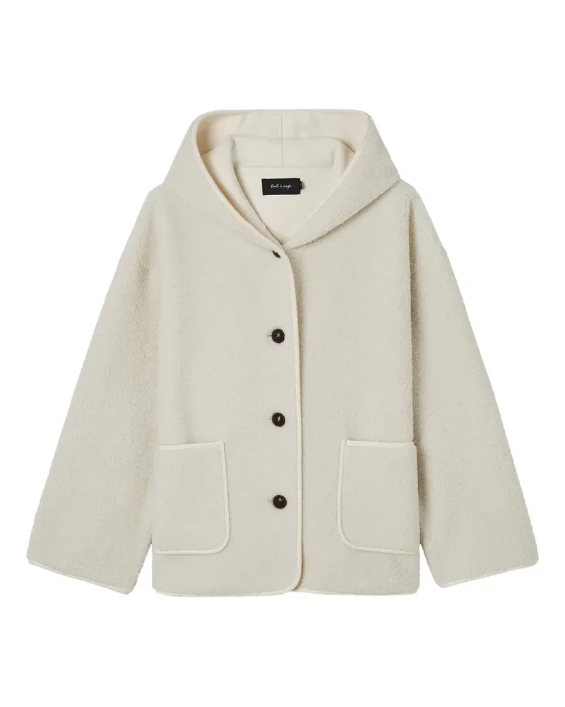 Tout a Coup hooded pocket jacket - Nude Nude