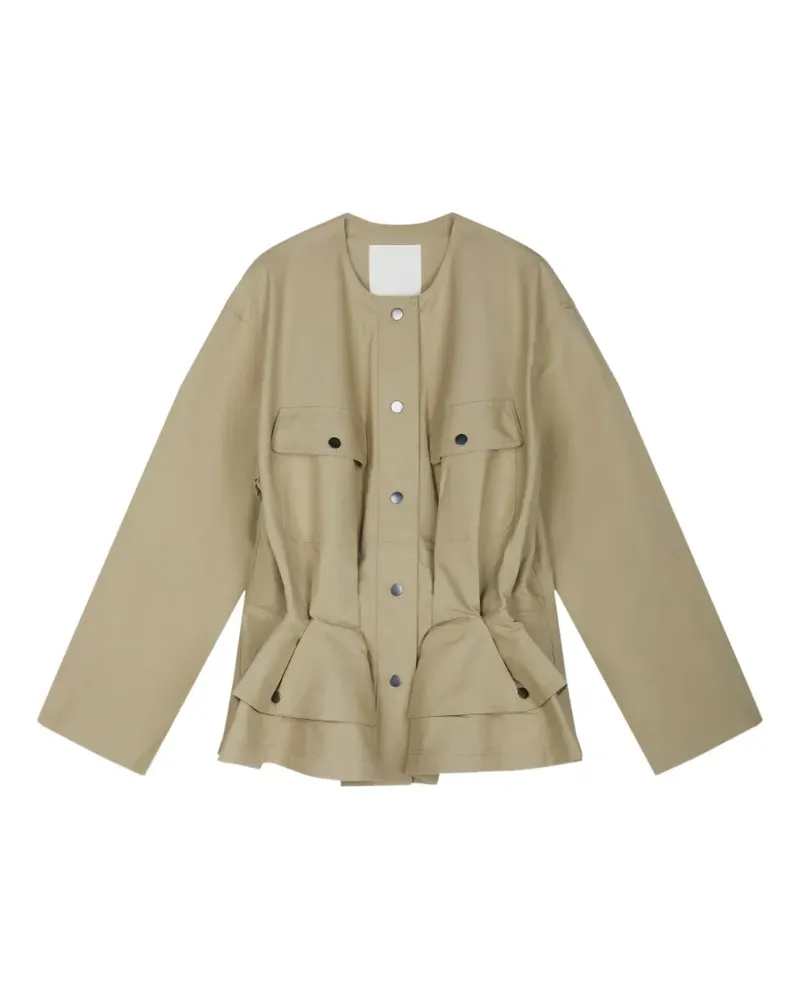 JNBY Jacke mit drapiertem Bund - Grün Grün