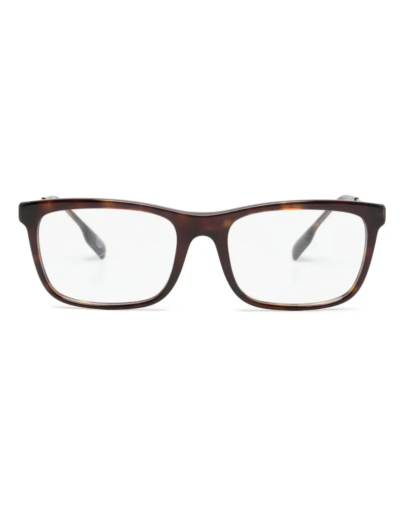 Burberry Brille mit eckigem Gestell - Braun Braun