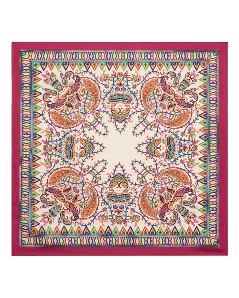 Etro paisley-print scarf - Nude Nude