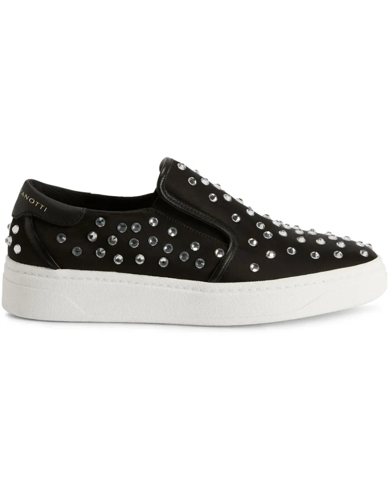 Giuseppe Zanotti GZ94 Slip-On-Sneakers - Schwarz Schwarz