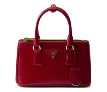 Mini Galleria Tote Bag aus Saffiano-Leder - Rot