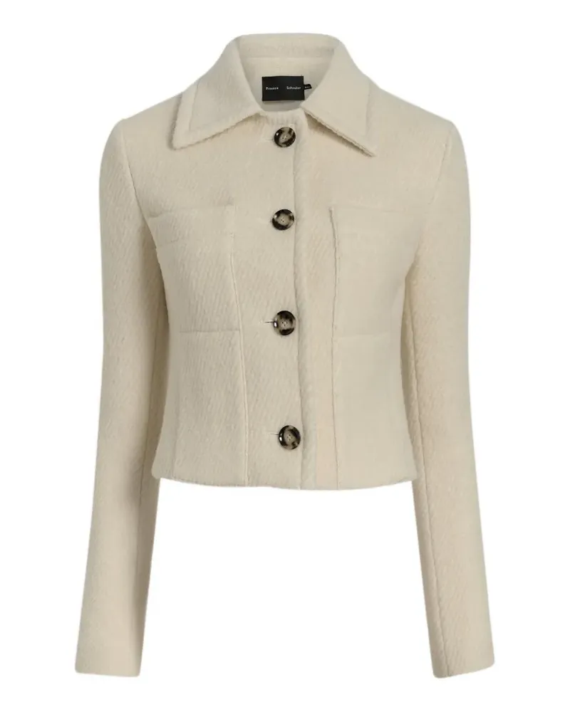 Proenza Schouler Geknöpfte Kinsley Jacke - Nude Nude