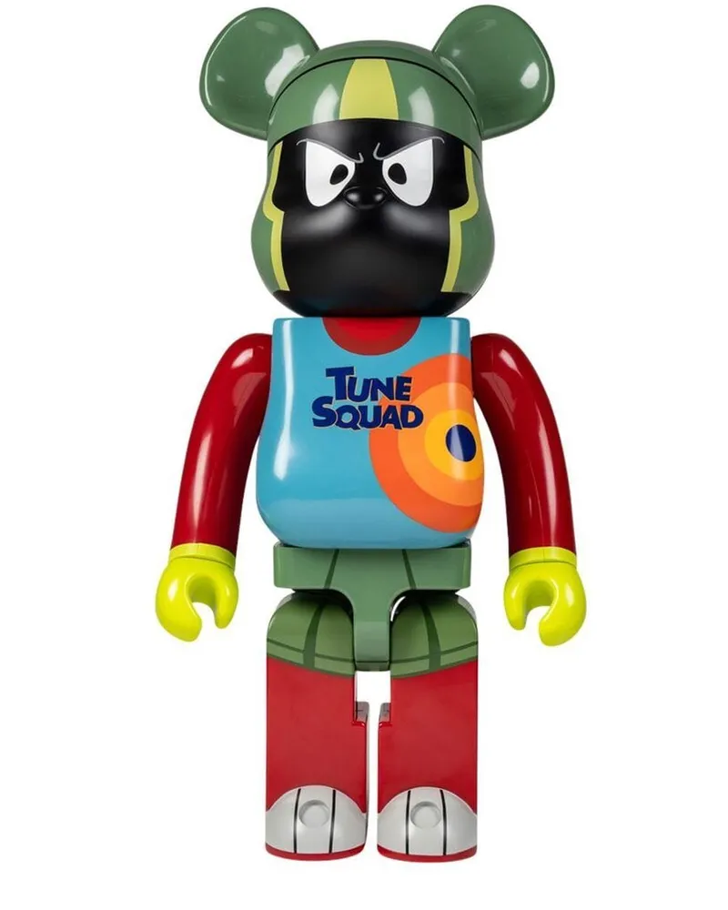 Medicom Toy x Space Jam A New Legacy Marvin The Martian BE@RBRICK Figur - Grün Grün