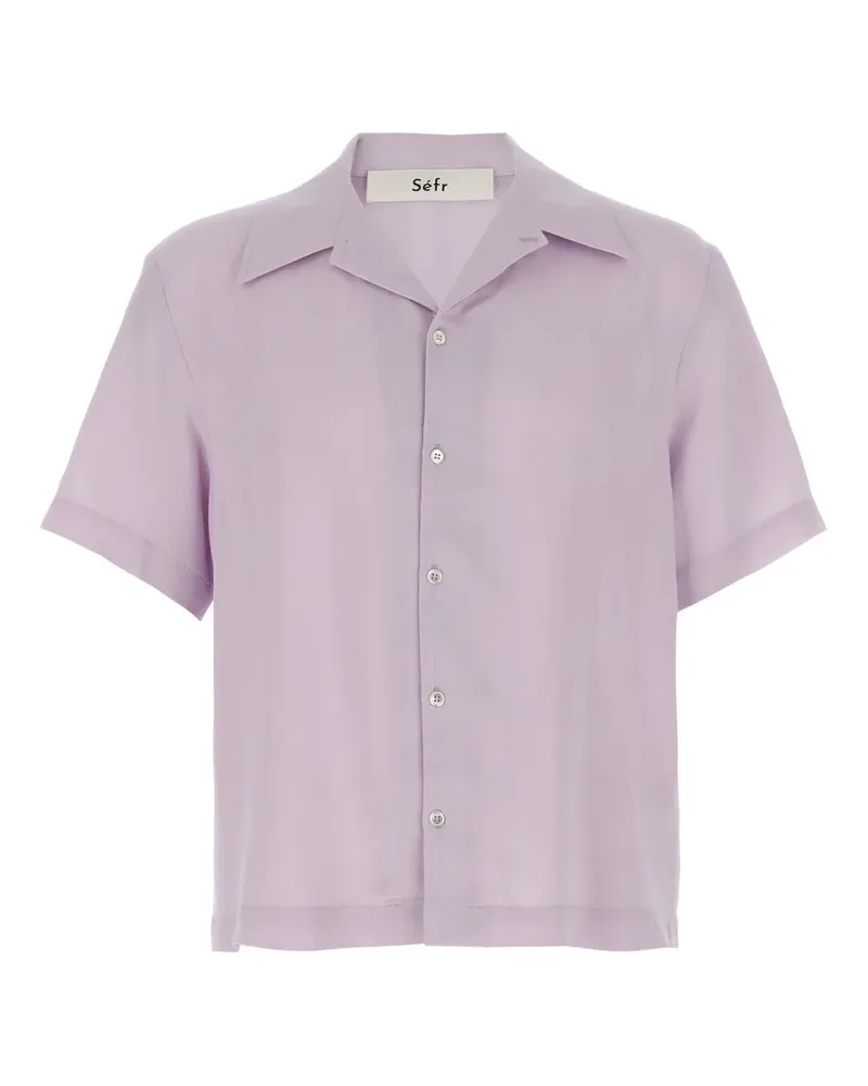 Séfr Kurzärmeliges Noam Hemd - Violett Violett