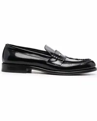 Dsquared2 Penny-Loafer mit Glanzoptik Schwarz