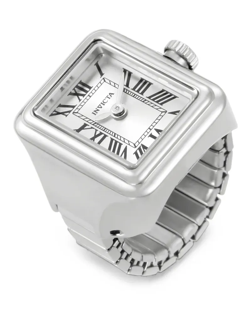 Invicta Mini Ring Armbanduhr 18mm - Silber Silber