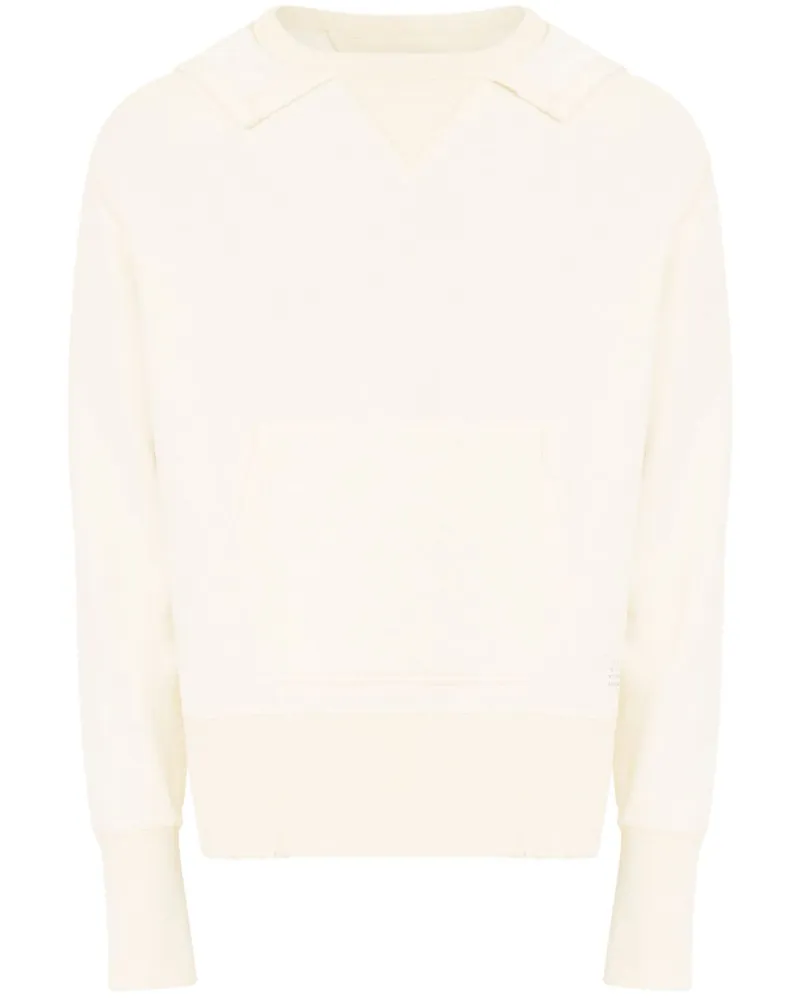 Maison Margiela Pullover mit V-Ausschnitt - Nude Nude