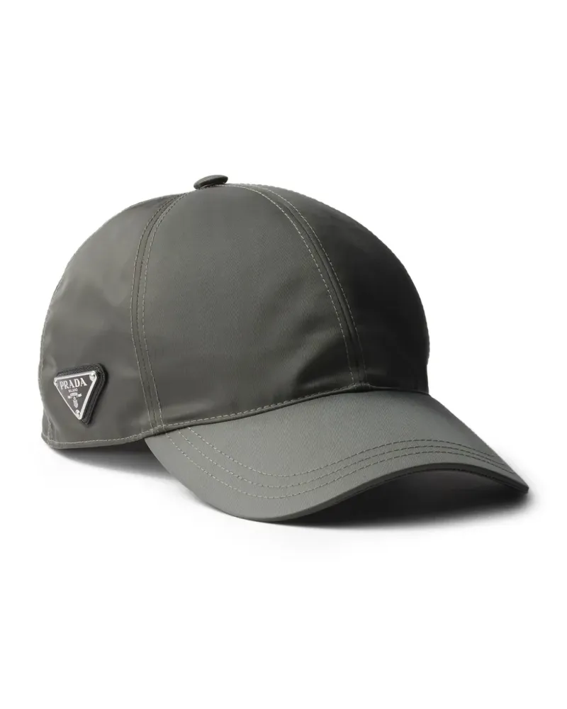 Prada Re-Nylon Baseballkappe - Grün Grün