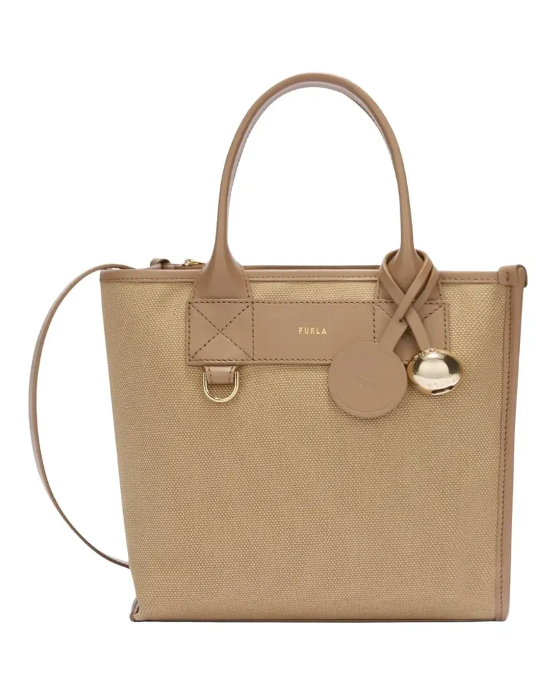 Furla Kleiner Divide It Tote Bag - Braun Braun