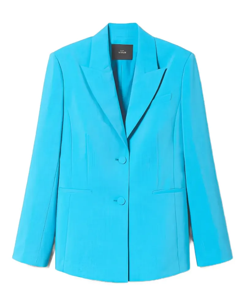 Twin-Set Einreihiges Sakko - Blau Blau