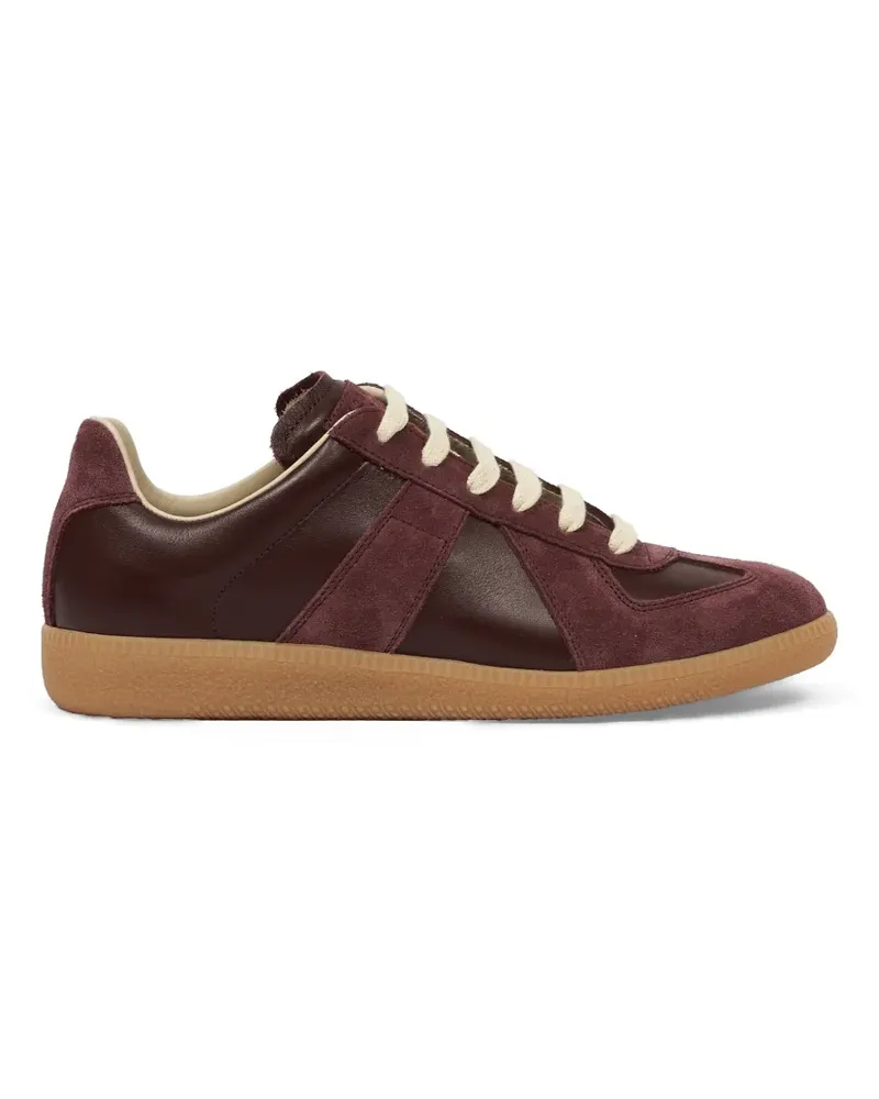 Maison Margiela Replica leather sneakers - Rot Rot