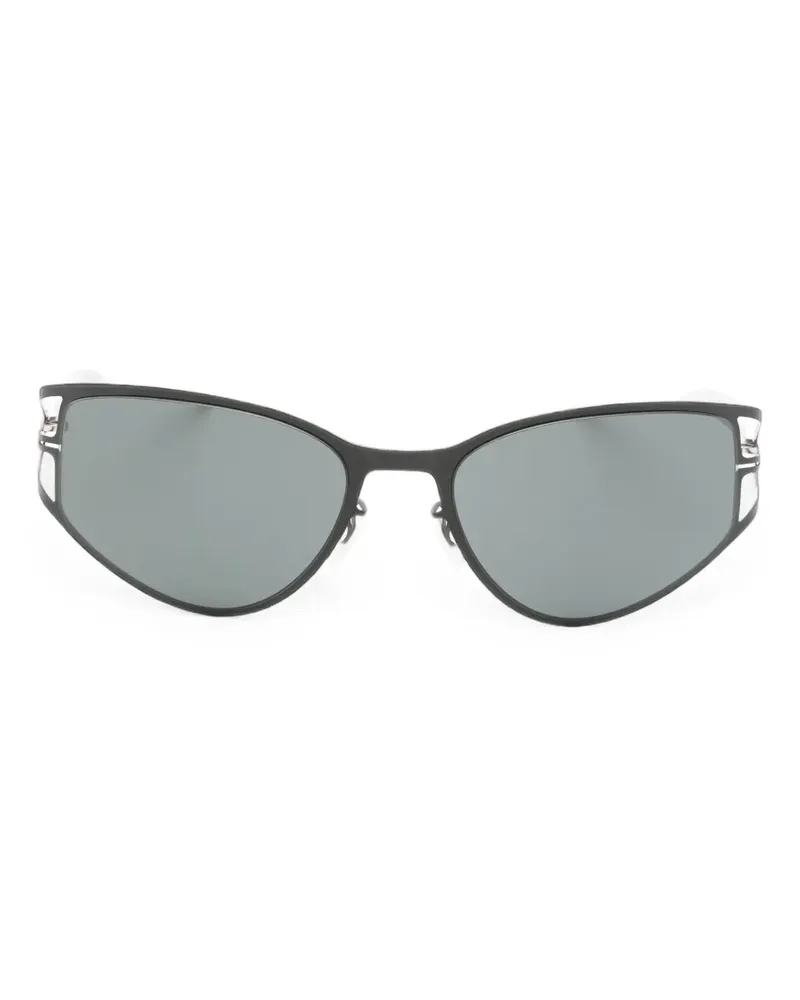 Mykita Geometrische Sierra Sonnenbrille - Schwarz Schwarz