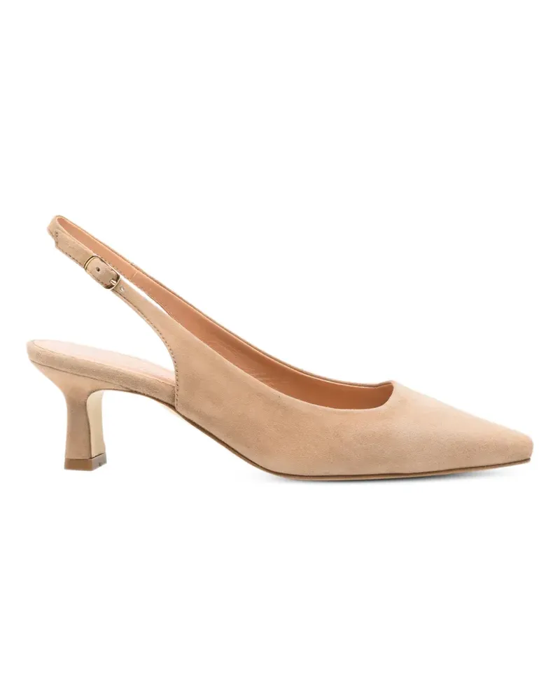 Julie Dee slingback heeled pumps - Nude Nude