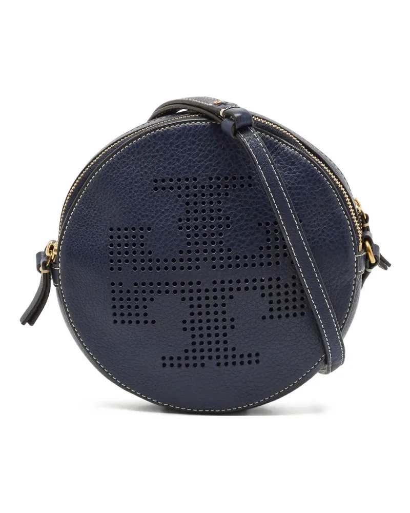 Tory Burch Perforierte Umhängetasche - Blau Blau