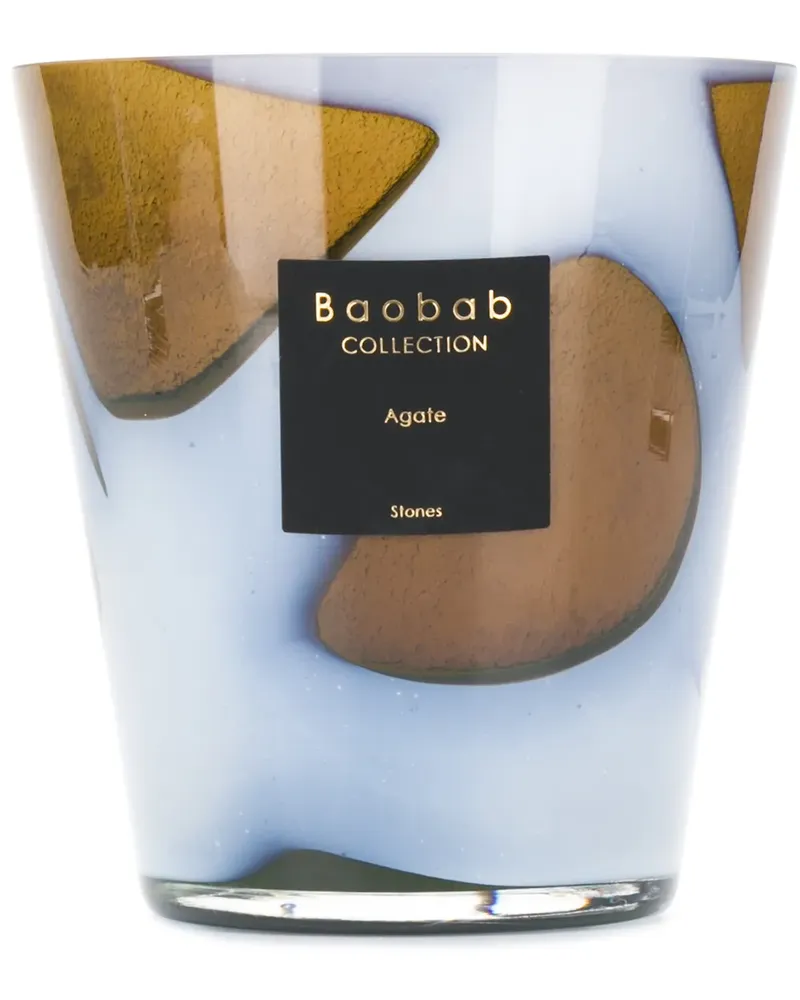 Baobab Collection Stone Agathe' Duftkerze - Weiß Weiß