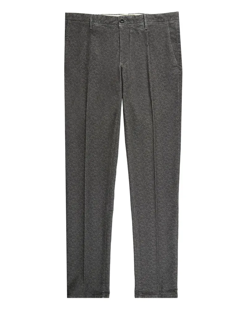 Slowear mélange-effect tailored trousers - Grau Grau