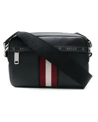 Bally Hal' Schultertasche mit Streifen Schwarz