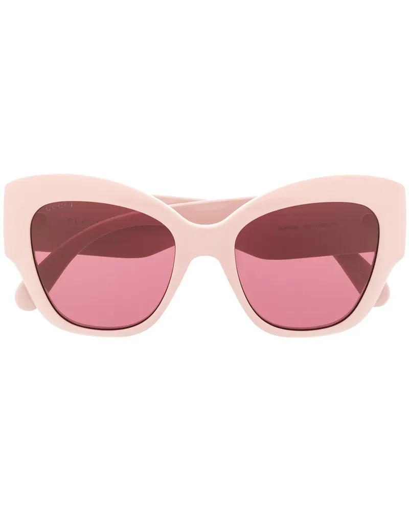Gucci Sonnenbrille mit Cat-Eye-Gestell - Rosa Rosa