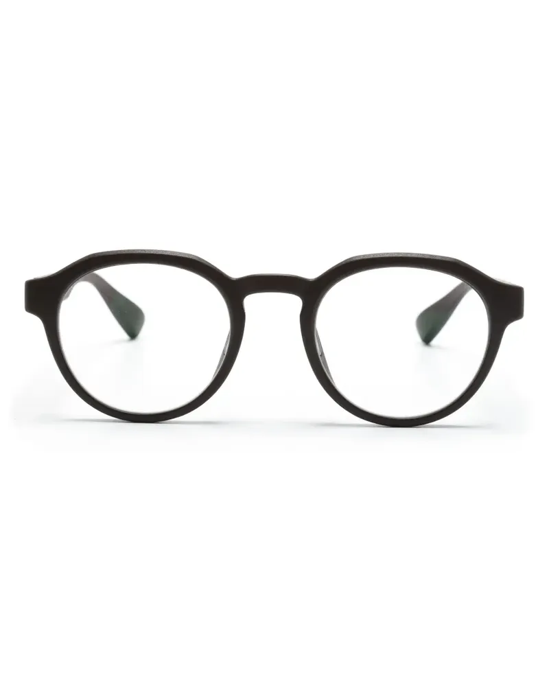 Mykita Jara Brille mit rundem Gestell - Braun Braun