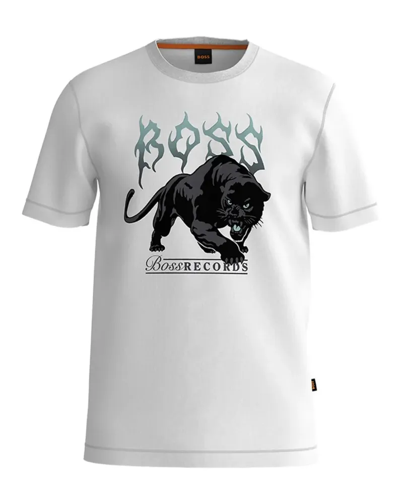 HUGO BOSS graphic T-shirt - Weiß Weiß