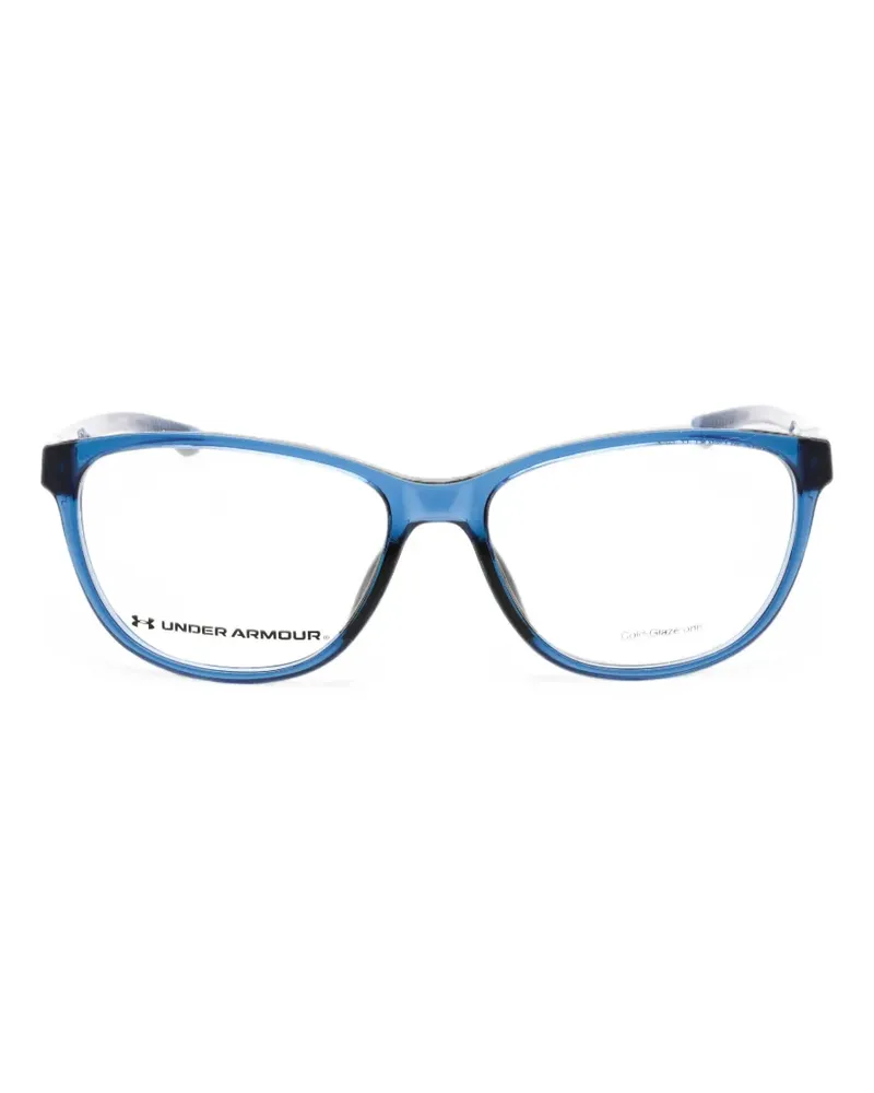 Under Armour rectangle-frame glasses - Blau Blau