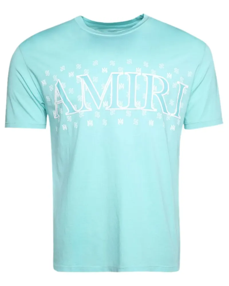Amiri M.A. T-Shirt mit Paisley-Print - Blau Blau