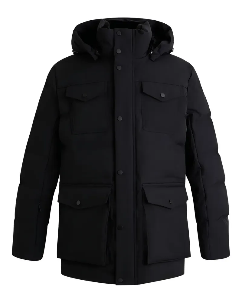 FUSALP Wattierte Delano Kapuzenjacke - Schwarz Schwarz
