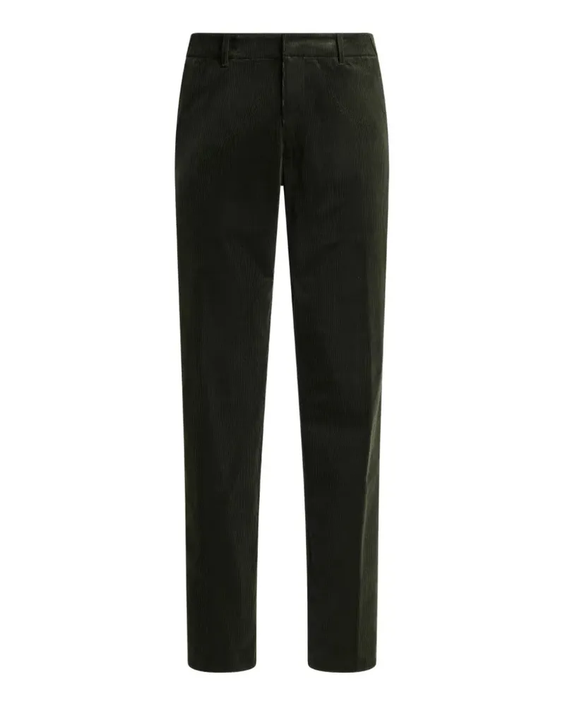 Etro stretch-cotton corduroy trousers - Grün Grün