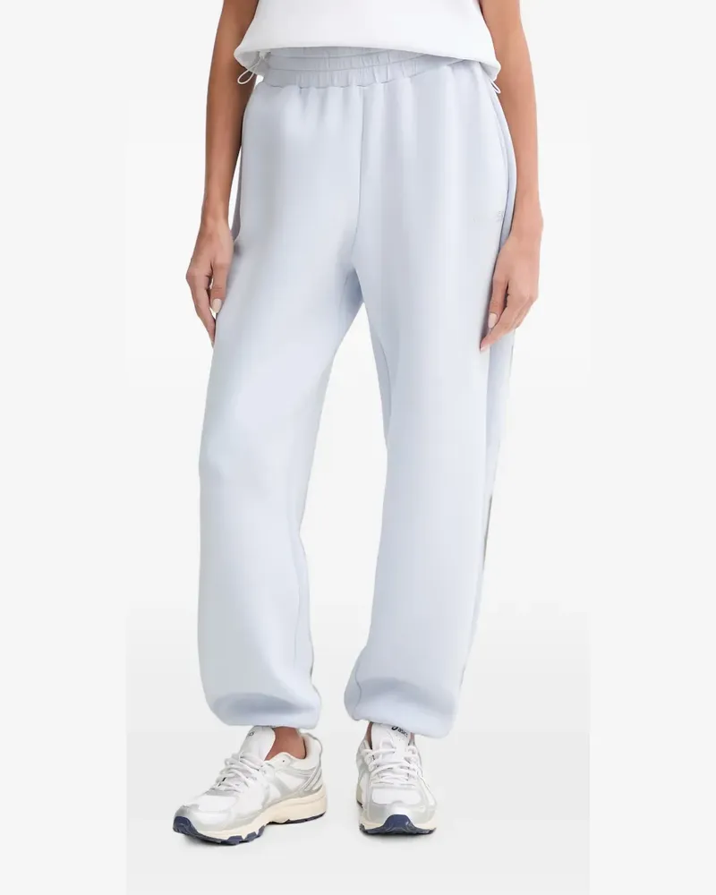 Guess rhinestone-logo track pants - Blau Blau