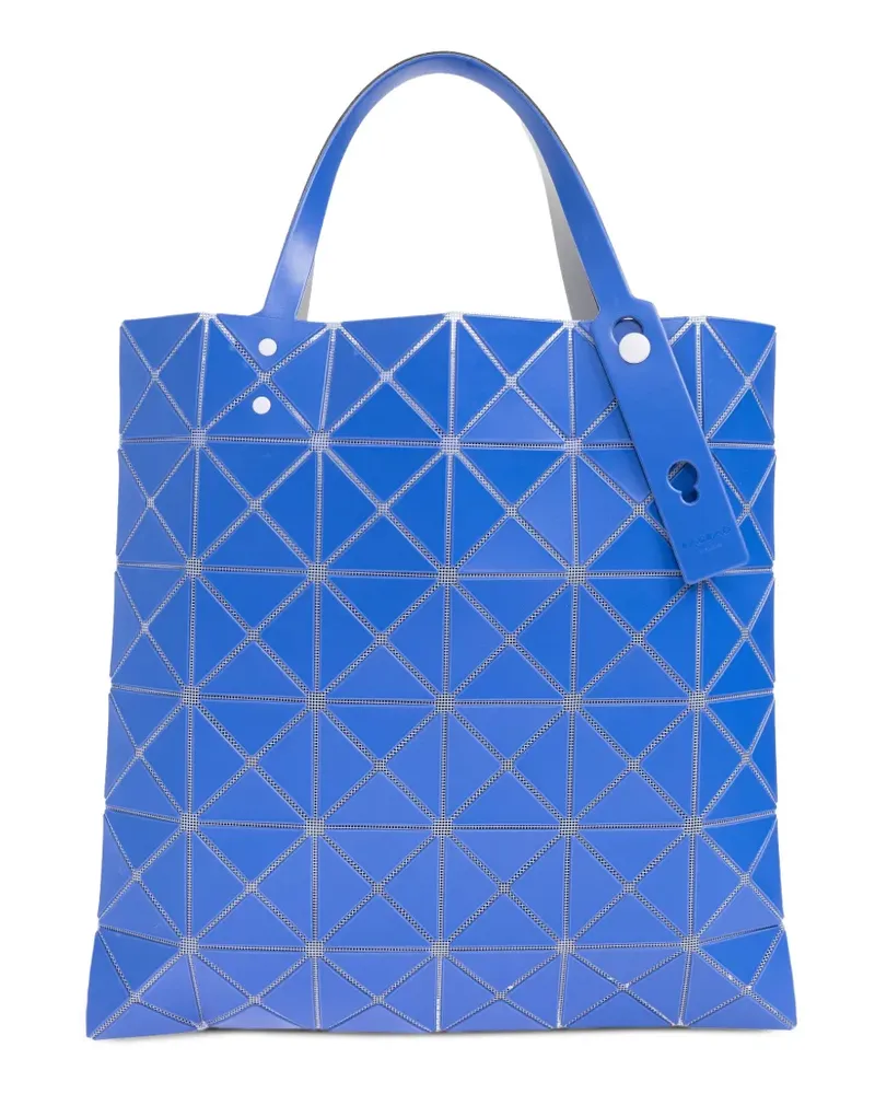 Issey Miyake Shopper Tote Bag mit geometrischem Einsatz - Blau Blau