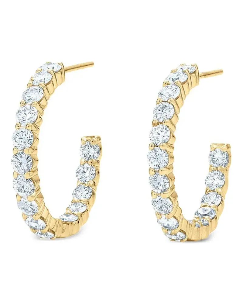 KWIAT Creolen mit Diamanten - Gold Gold