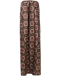 OLYMPIAH Marrakech Maxikleid mit Paisley-Print Braun