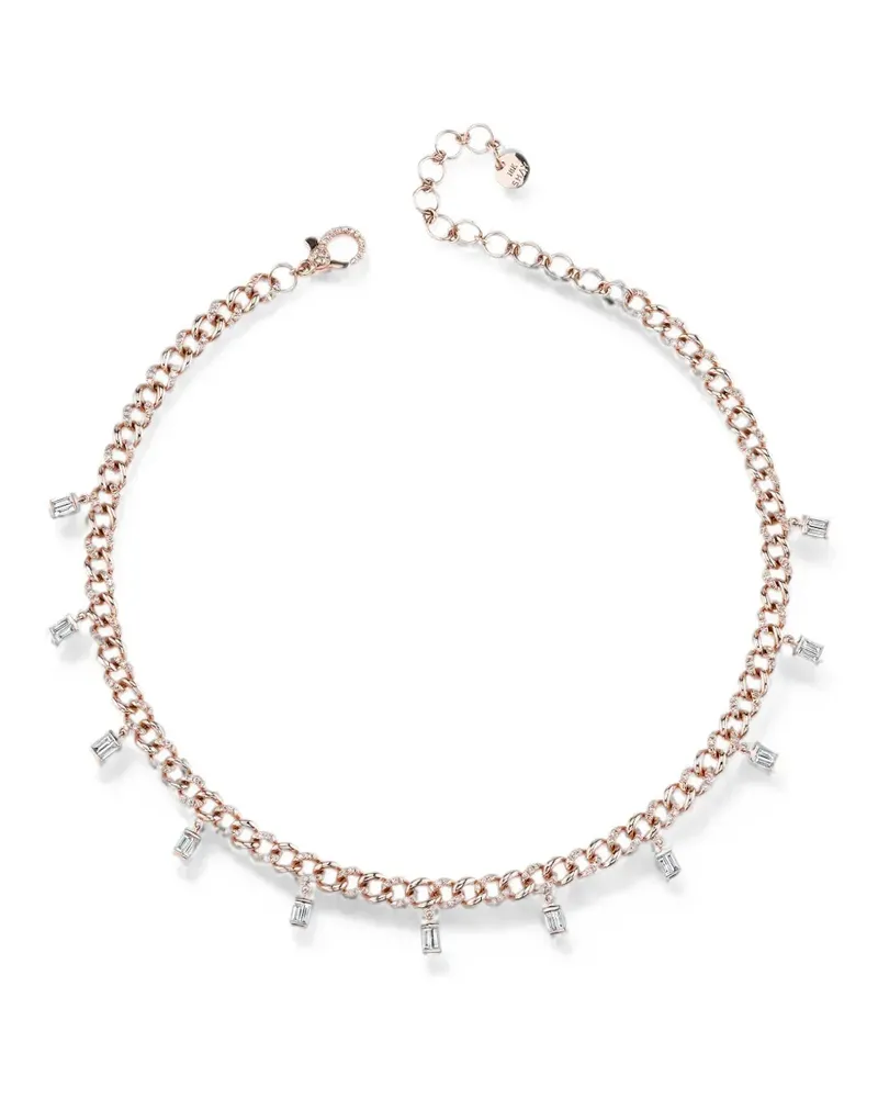 SHAY Diamond Halskette - Rosa Rosa