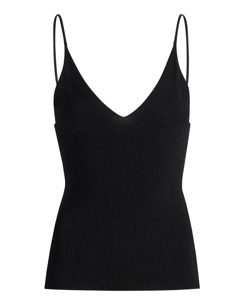 KHAITE Bellame Oberteil - Schwarz Schwarz