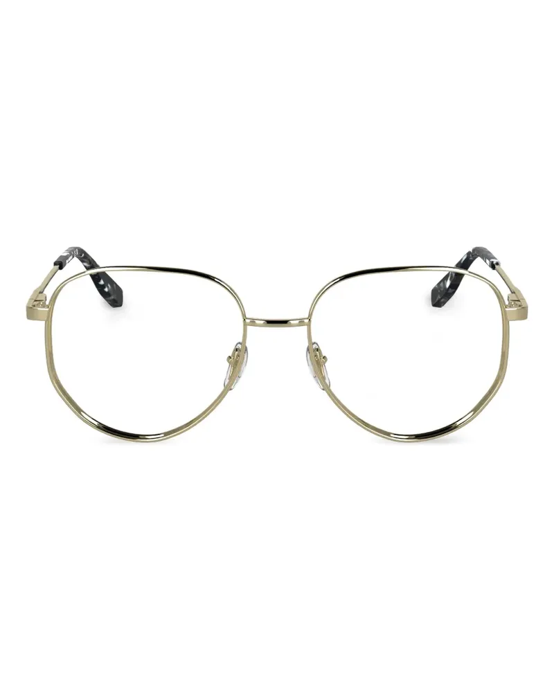 Karl Lagerfeld Brille mit rundem Gestell - Gold Gold