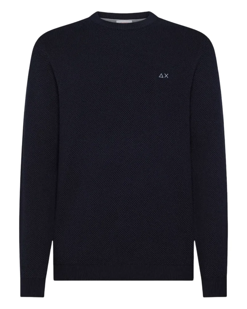 Sun68 long-sleeved sweater - Blau Blau