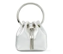 Bon Bon Beuteltasche - Silber