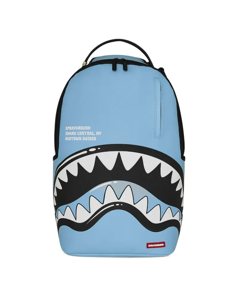 Sprayground Shark-Central Bubble-Shark Rucksack - Blau Blau