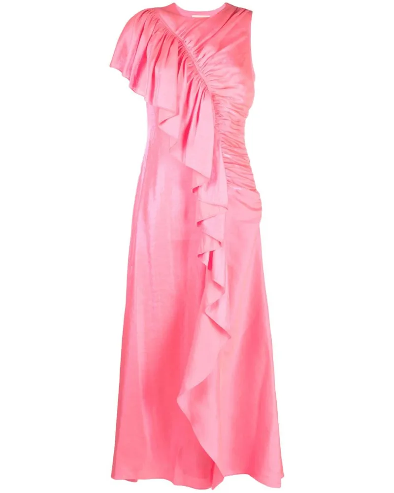 Ulla Johnson Lali Maxikleid - Rosa Rosa