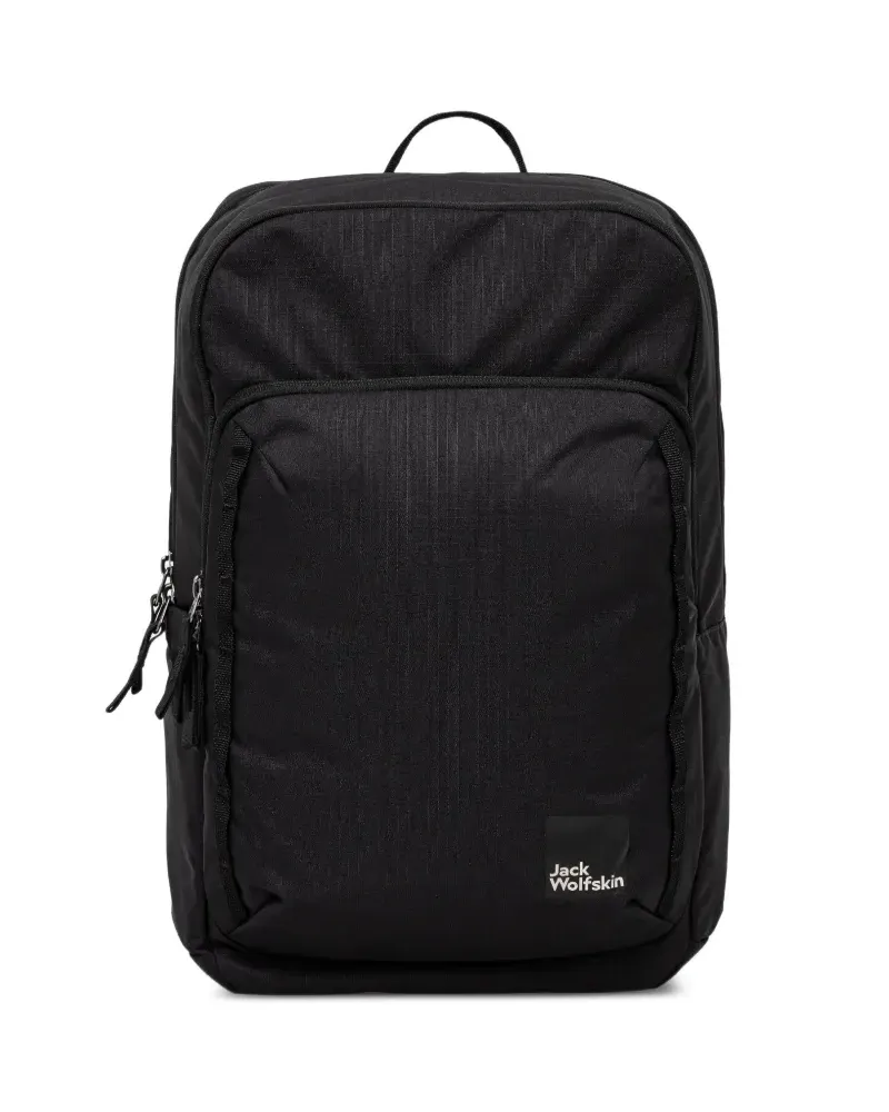 Jack Wolfskin Terracade Rucksack mit Logo - Schwarz Schwarz