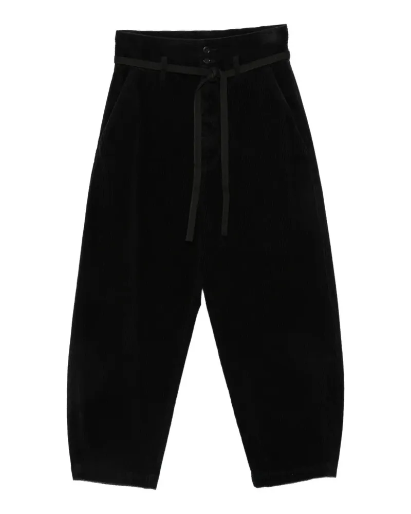 BARENA Candiano Cordhose mit Gürtel - Schwarz Schwarz