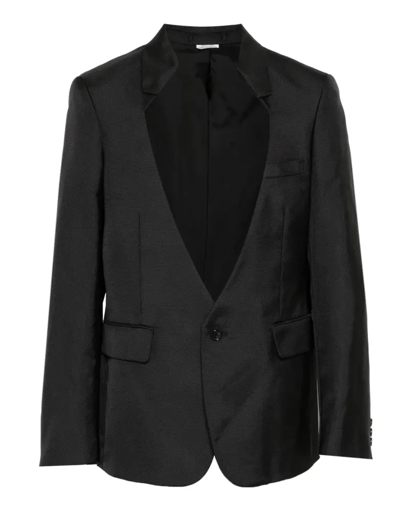 Comme des Garçons cut-out single-breasted blazer - Schwarz Schwarz