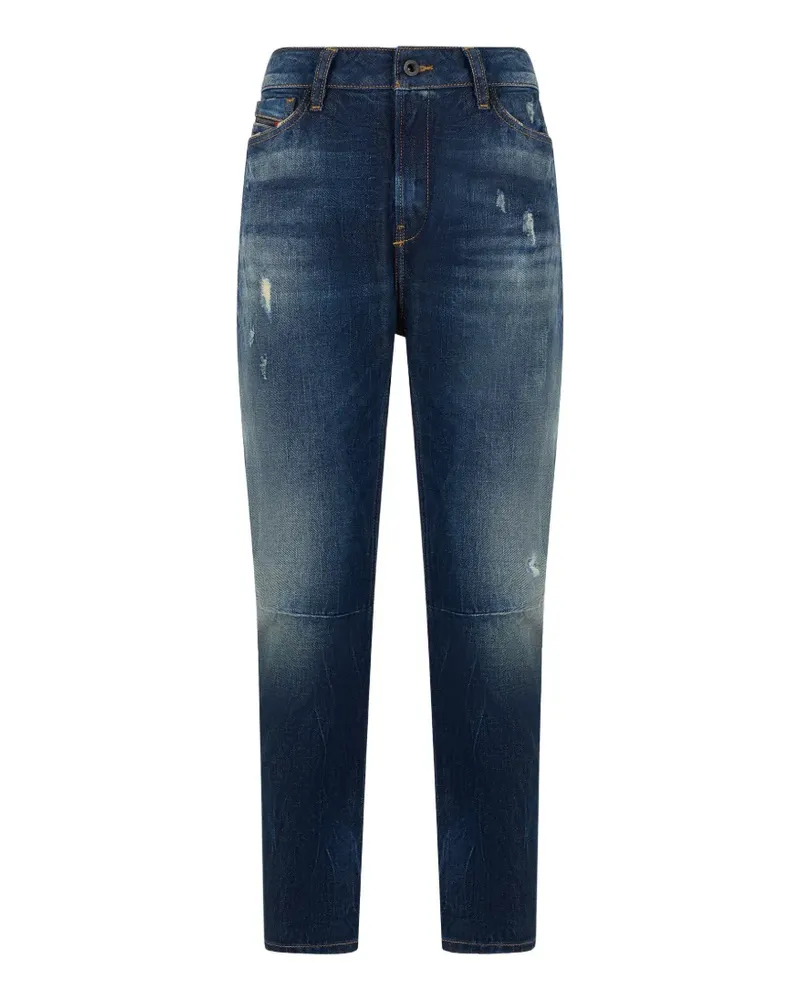 Diesel washed distressed jeans - Blau Blau