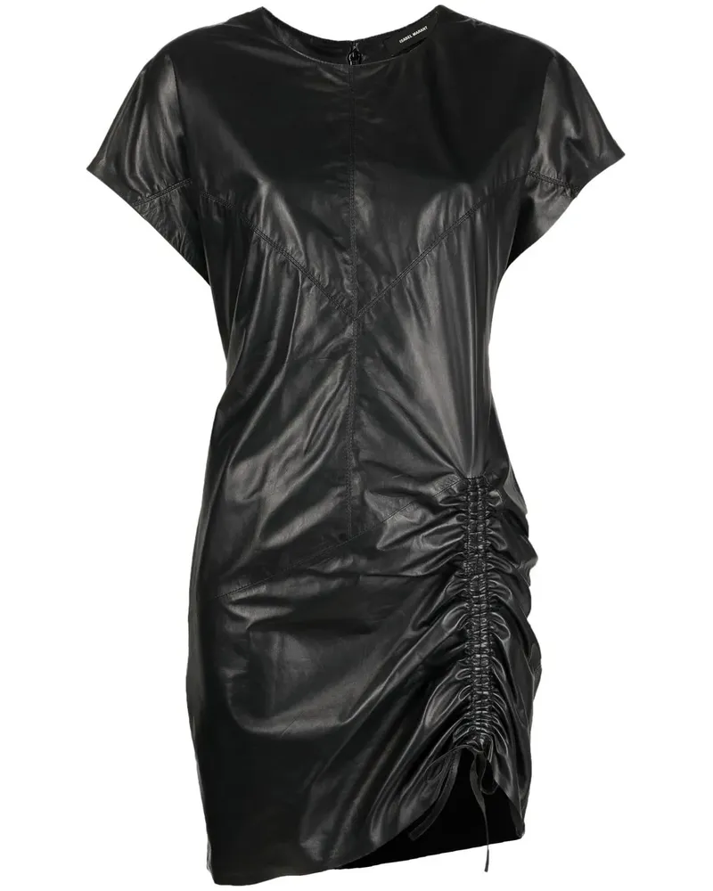 Isabel Marant Adelissa Kleid - Schwarz Schwarz