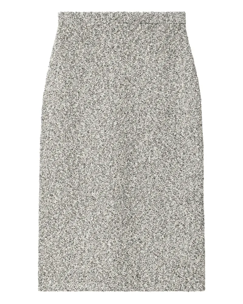 Tory Burch Midirock aus Tweed - Schwarz Schwarz