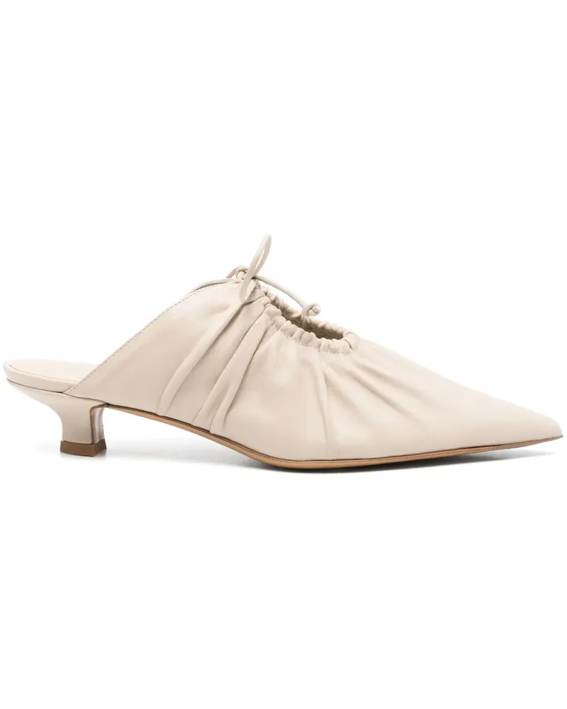 By Malene Birger Masey Mules 35mm - Nude Nude