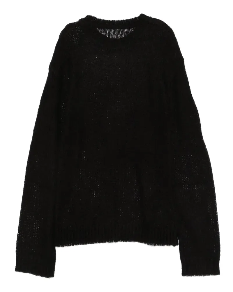 Heliot Emil Gestrickter Pullover - Schwarz Schwarz