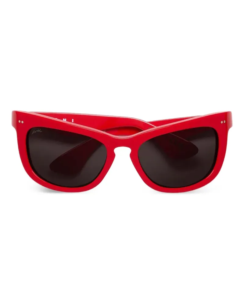 Marni Isamu Sonnenbrille - Rot Rot